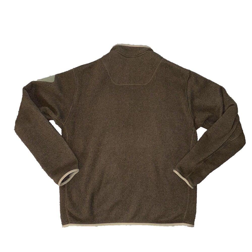 Arc’teryx Polartec Fleece Jacket Mens Small Brown Full Zip Outdoor - Picture 3 of 6